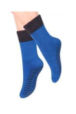 STEVEN Teplé ponožky s protišmykovou šľapou ABS EU 32-34