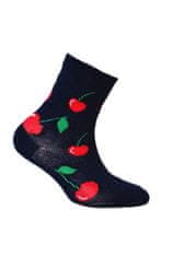 Gatta Detské ponožky s čerešňami EU 24-26