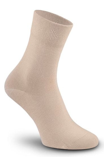 Tatrasvit TAMOR dámske a pánske klasické ponožky zo 100% bavlny VÝPREDAJ BÉŽOVÁ EU 47