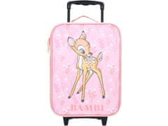 Vadobag Ružový detský kufor Disney Bambi