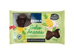 G&G Edeka Ananásové želé v jemne horkej čokoláde 250g