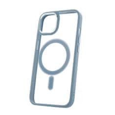 CPA Silikonové TPU pouzdro Satin Clear Mag pro iPhone 13 modré (GSM178074)