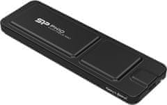 Silicon Power PX10 - 1TB, USB 3.2 Gen 2 (SP010TBPSDPX10CK), čierna