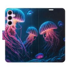 iSaprio Flipové puzdro - Jellyfish pre Samsung Galaxy A55 5G