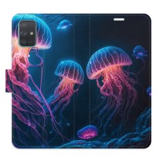 iSaprio Flipové puzdro - Jellyfish pre Samsung Galaxy A71