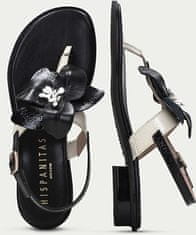 Hispanitas Dámske kožené sandále HV243434 nata/negro (Veľkosť 39)