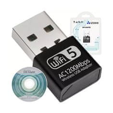 Izoxis USB WiFi ADAPTÉR 1200Mbps