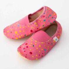 Copa cop Dievčenské textilné papuče - Ružové, 34