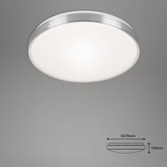 BRILONER BRILONER CCT LED stropné svietidlo, priemer. 47 cm, 48 W, hliník BRILO 3430-019