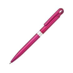 Adore Guľôčkové pero plastové FIROL metalické tmavo ružové