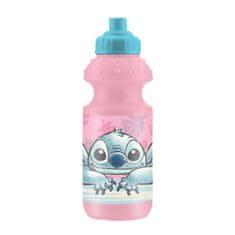 EUROSWAN Disney Lilo and Stitch Cheeky plastic bottle, sports bottle 350 ml