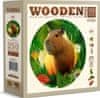 Drevené puzzle Kapybara 250 dielikov EKO