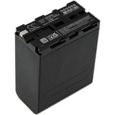 CameronSino Batéria pre Sony Ccd -Rv100, -Tr1, -Tr3, a další, Comrex, Hawk-Woods, a další, 10400 mAh, Li-Ion