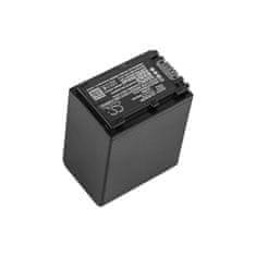 CameronSino Batéria pre Sony Fdr-Ax33, Sony Fdr-Ax40 (ekv. Somikon NP-FV100A), 3050 mAh, Li-Ion
