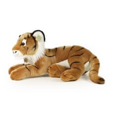 Rappa Plyšový tiger hnedý 60 cm ECO-FRIENDLY