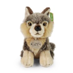 Rappa Plyšový vlk sediaci 18 cm ECO-FRIENDLY