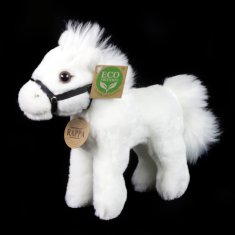 Rappa Plyšový kôň biely 20 cm ECO-FRIENDLY