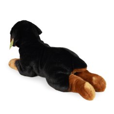 Rappa Plyšový pes rotvajler ležiaci 39 cm ECO-FRIENDLY