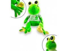GGV  Plyšová žaba 110 cm zelená