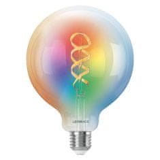 Osram LEDVANCE SMART plus MATTER RGB Filament Globe 125 40 4.8W 827-865 Multicolor E27 4099854195020