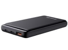 ColorWay powerbanka/ 10 000mAh/ USB QC3.0/ USB-C Power Delivery 18W/ Micro-USB/ Čierna