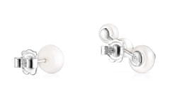 Tous Elegantné asymetrické náušnice s perlami Icon Pearl 1003333100