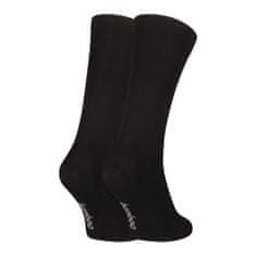 Nedeto 3PACK ponožky vysoké bambusové čierne (3PBV01) - veľkosť S