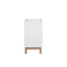 Kúpeľňová skrinka BALI WHITE 821 - biela/biely vysoký lesk