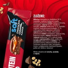 CORNY Protein SOFT Čokoláda-karamel 12x45g