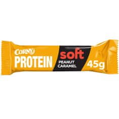 CORNY Protein SOFT Arašídy-karamel 12x45g