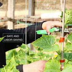 Netscroll Pomocník na rýchle a účinné spájanie rastlín, ideálny na pripevňovanie rôznych rastlín ako sú vinič, paradajky, uhorky, kvety, 30 m páska odolná voči poveternostným podmienkam, TapeTool
