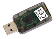 APT USB Zvuková karta 5.1 XLINE Sound card, AK-103