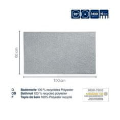 Kela Koupelnová předložka KL-23556 Maja 100% polyester mrazově modrá 100,0x60,0x1,5cm