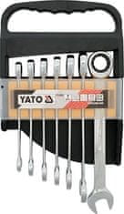 YATO Sada kľúčov očkoplochých 7ks 10-19 mm račňové - YT-0208