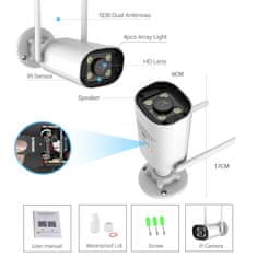 BOT Smart vonkajšia IP/WiFi kamera NA5