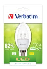 VERBATIM LED žiarovka Verbatim, Candle, E14/5,5W/230V, 52604