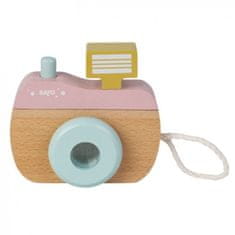 Saro Baby drevený fotoaparát Pink