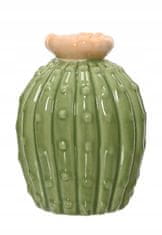 Kaemingk Porcelánová dekoratívna figúrka kaktusu 7,5 cm 1 kus