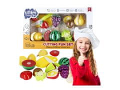 Mega Creative Ovocie a zelenina na krájanie, kuchynská súprava pre deti 3+ MEGA CREATIVE 