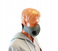 APT AG303C Športová anti-smogová maska s filtrom - šedá