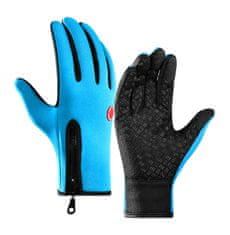 APT BQ19L Športové rukavice pre dotykové displeje, veľ. XL - modré