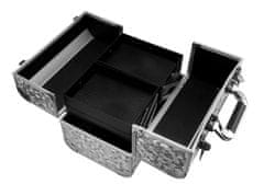 APT CA4A Kozmetický kufrík 30,5 x 20,5 x 25 cm - strieborný