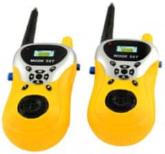 APT AG490 Detské vysielačky Walkie Talkie 2 ks - žlté