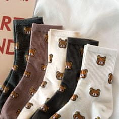 GFT Ponožky s medvedíkmi - šedé