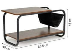ModernHome Konferenčný stolík, 2 úrovne, YLT-1502-02P