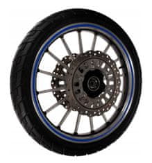 APT Reflexné pásky na kolesá - modrej, AG555A