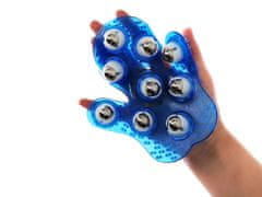 GFT 24066_N Masážne rukavice modrá