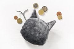 GFT 3D peňaženka mačka - šedá