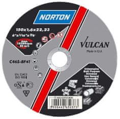 Norton Kotúč NORTON Vulcan A 125x6,4x22 A30S-BF27, brúsny na kov a nerez