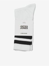 Jack&Jones Súprava troch párov pánskych ponožiek Jack & Jones Travis UNI